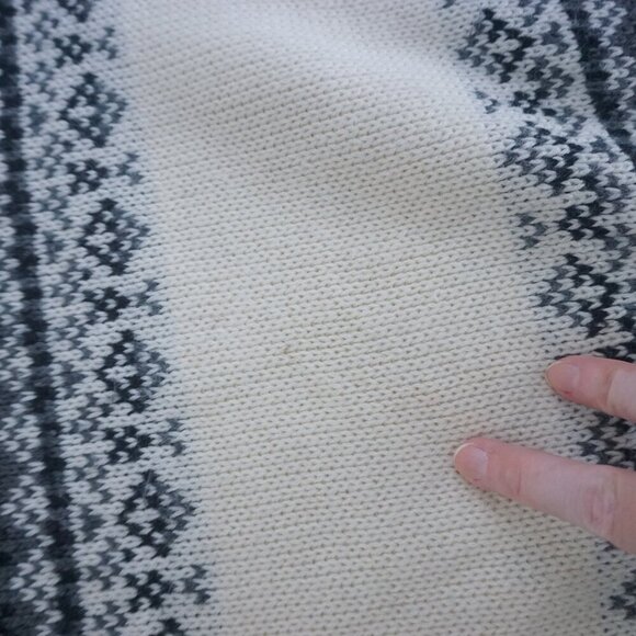 Vintage Knit Winter Speed Skater Outdoor Crewneck Sweater XL - Picture 12 of 12